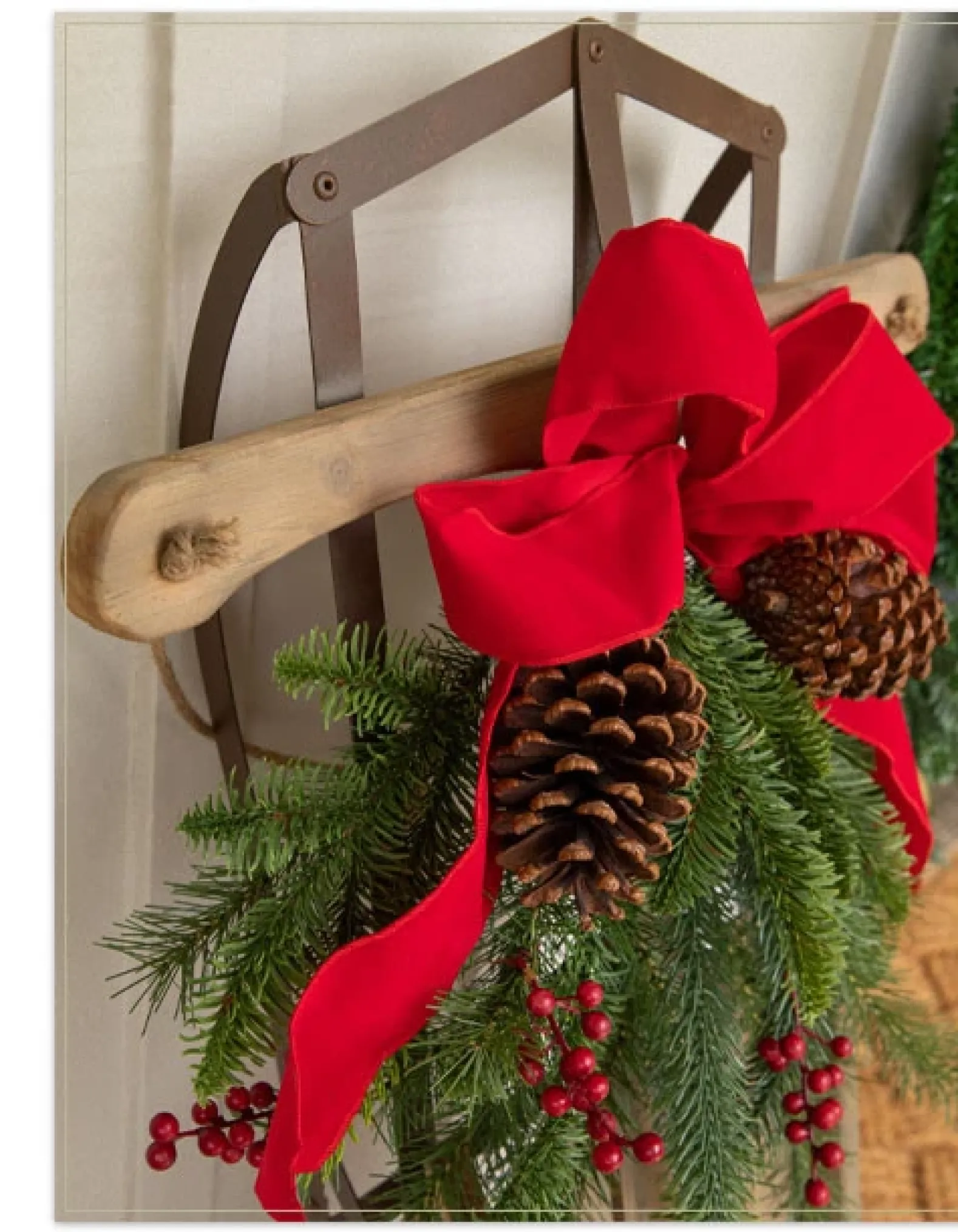 Alpine Holiday Sled