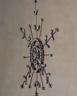 Antiqued Snowflake Christmas Tree Topper