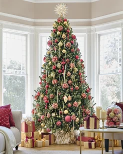 Brilliant Bordeaux Ornament Collection