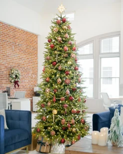 Brilliant Bordeaux Ornament Collection