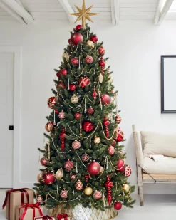 Brilliant Bordeaux Ornament Collection