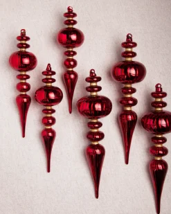 Brilliant Bordeaux Ornament Collection