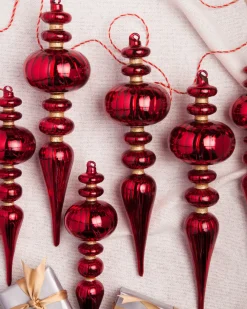 Brilliant Bordeaux Ornament Collection