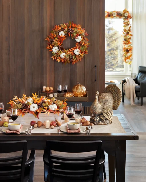 Bronzed Tabletop Turkey