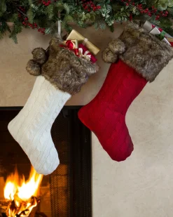 Cableknit Stockings