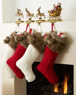 Cableknit Stockings