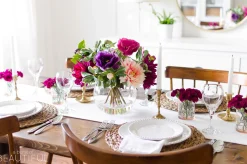Dahlia Artificial Flower Arrangements