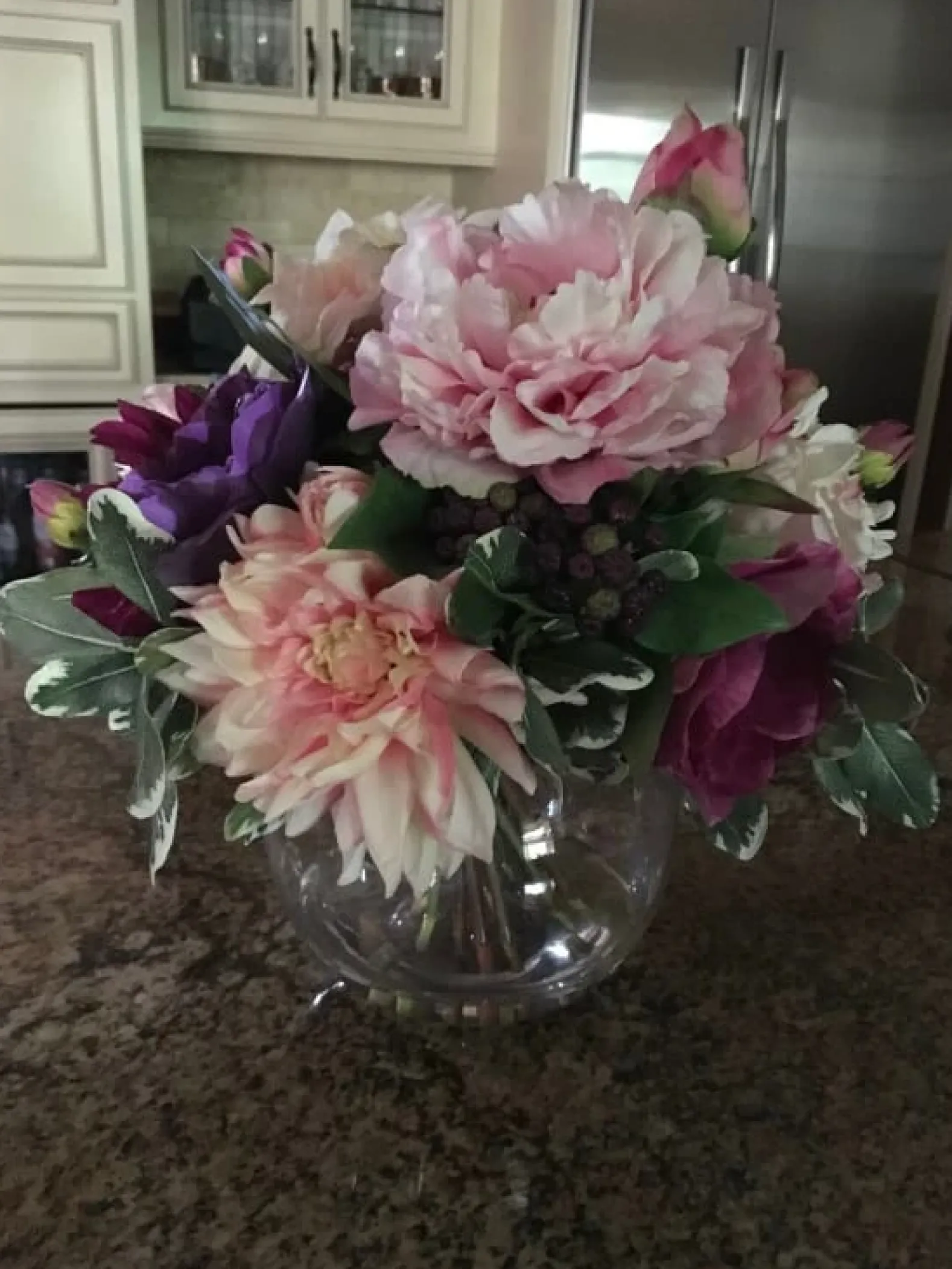 Dahlia Artificial Flower Arrangements