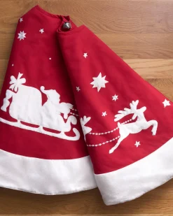 Dashing Through The Snow Christmas Tree Skirts