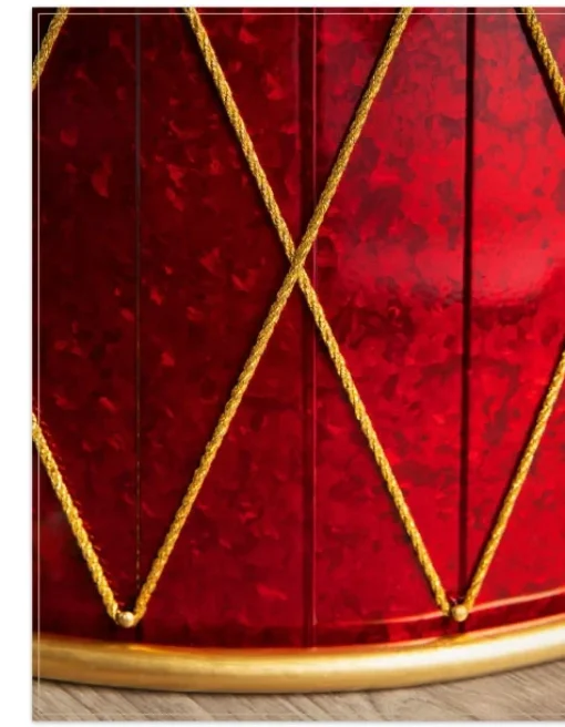 Drum Christmas Tree Collars