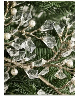 Jeweled Branch Christmas Tree Picks