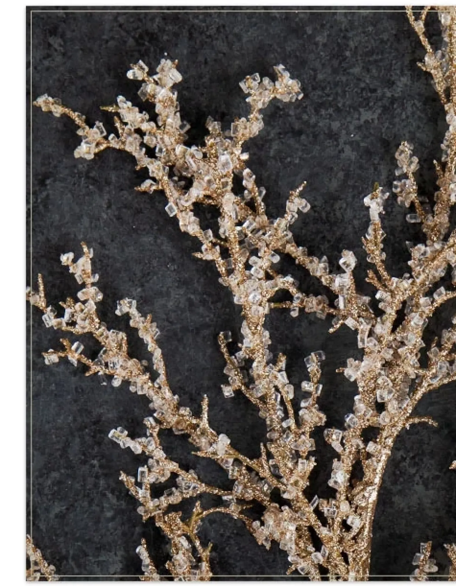 Jeweled Branch Christmas Tree Picks