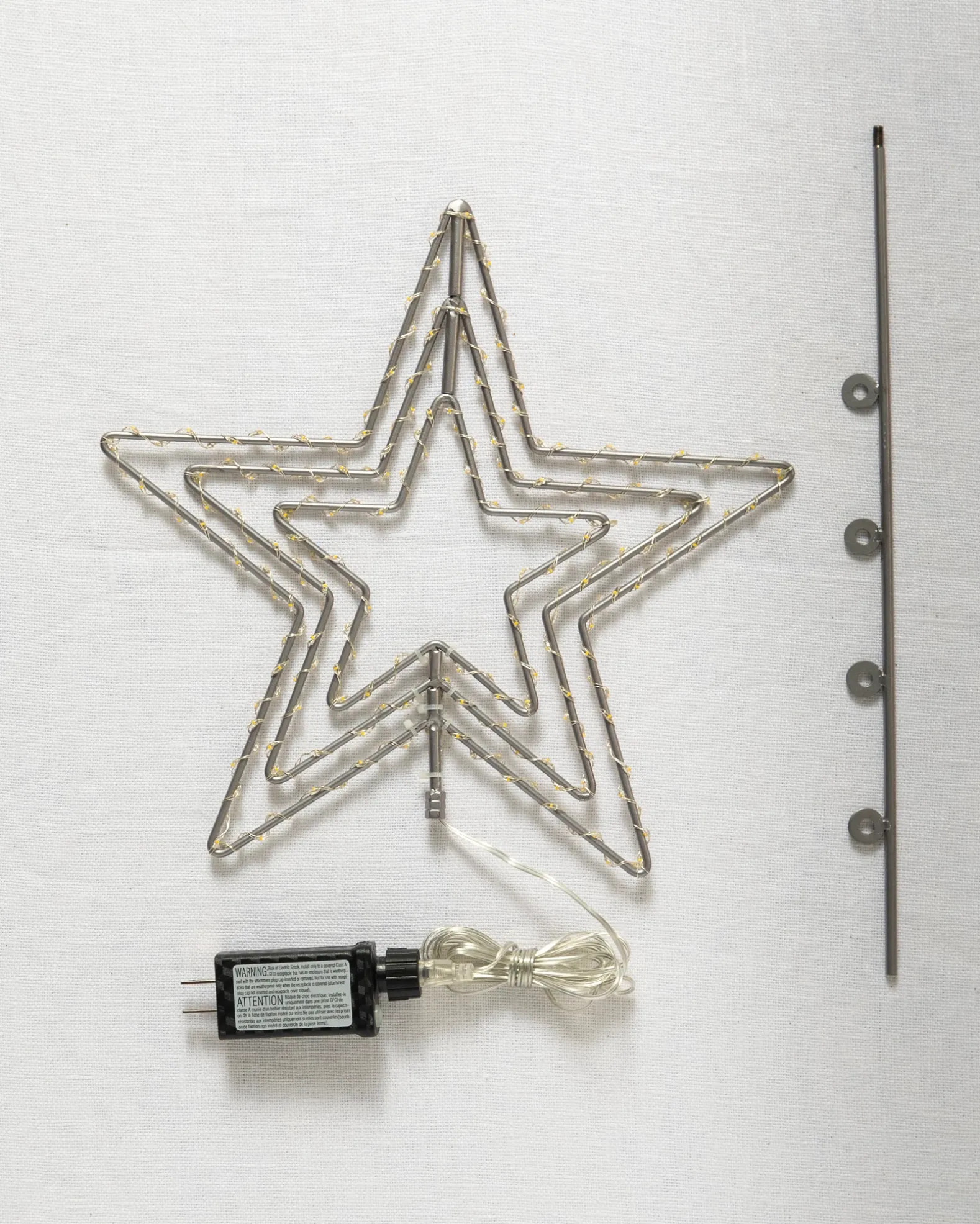 Lit Swivel Christmas Tree Toppers