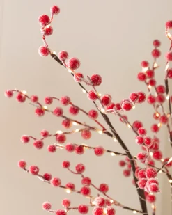 Lit Twig Branches