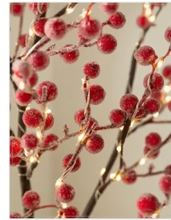 Lit Twig Branches