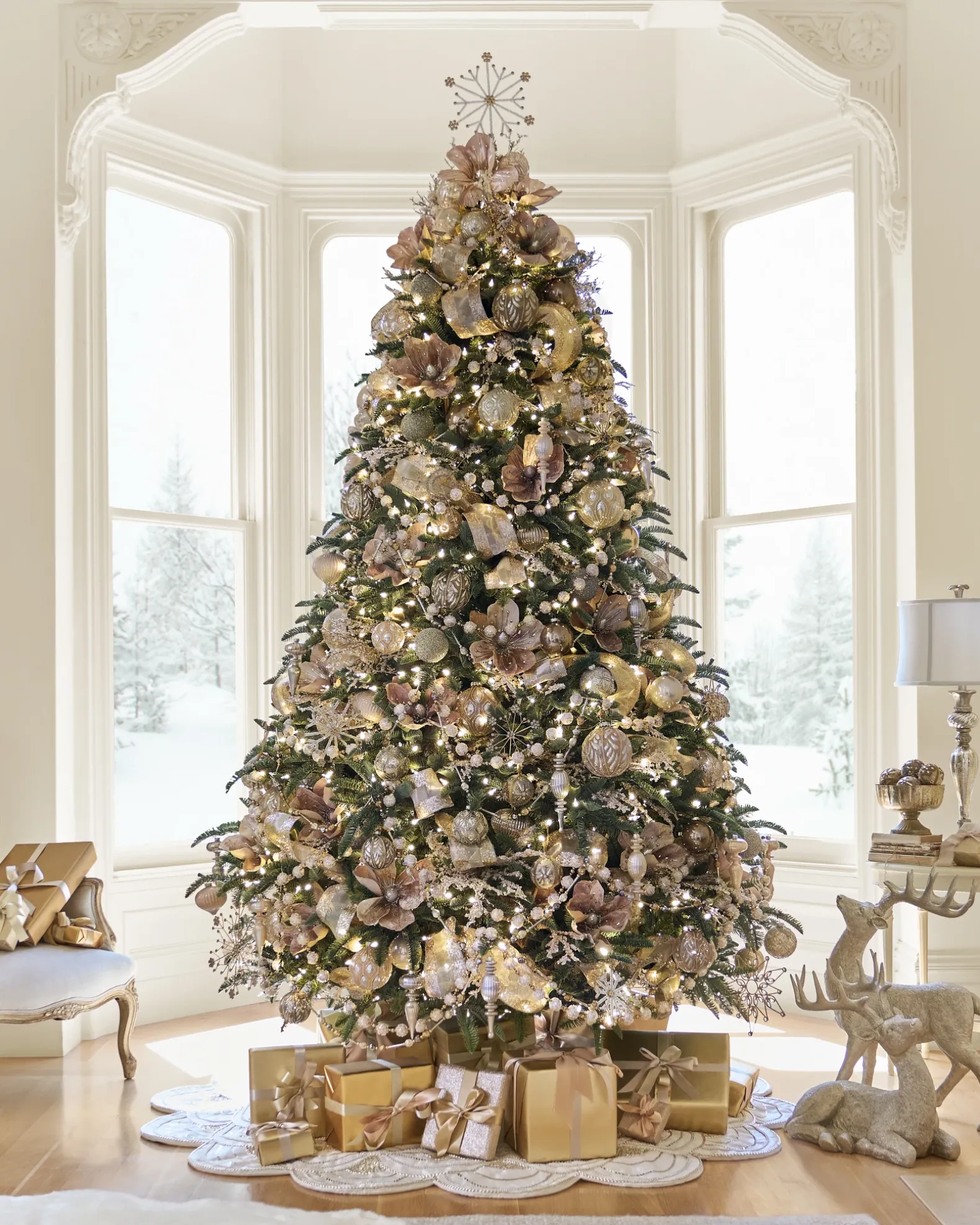 Magnolia Christmas Tree Picks