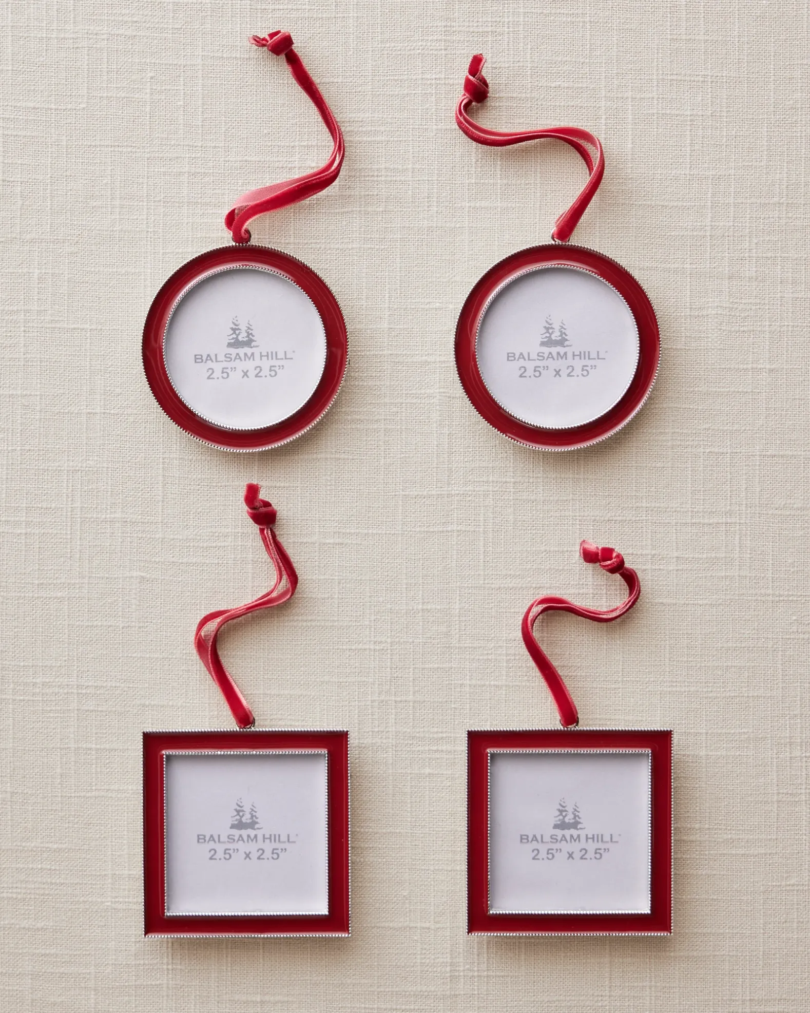 Merry Memories Photo Frame Ornament Set