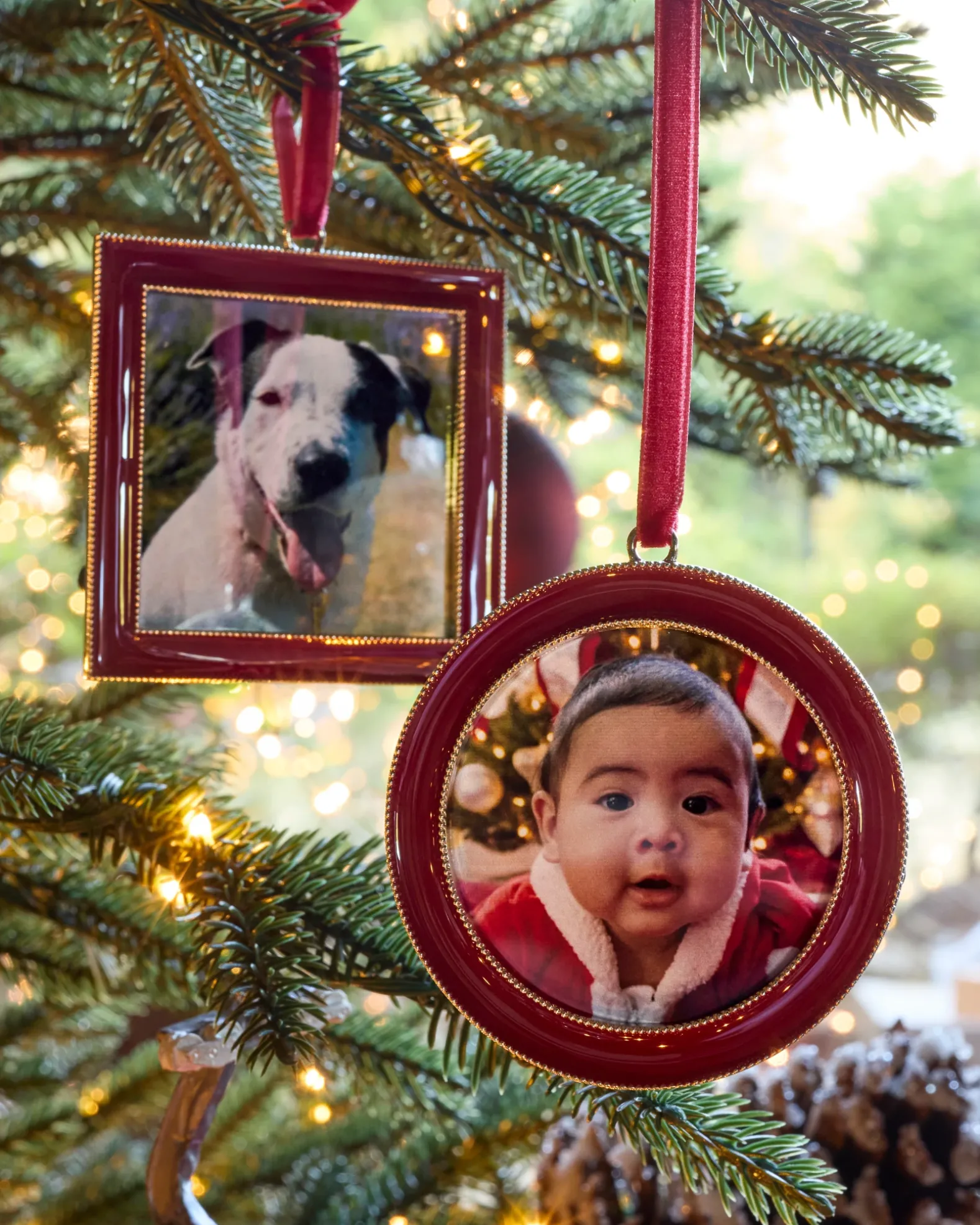 Merry Memories Photo Frame Ornament Set