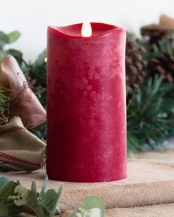 Miracle Flame LED Wax Pillar Candles