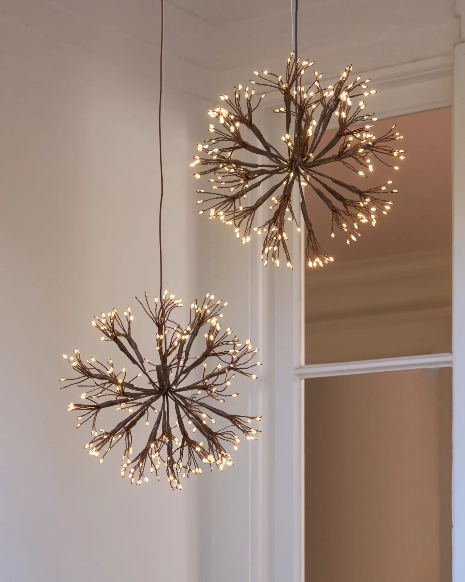 Outdoor Cluster Fairy Starburst Lights