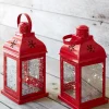 Outdoor Lit Holiday Lanterns
