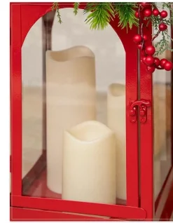 Outdoor Lit Holiday Lanterns