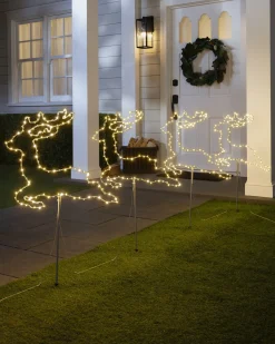 Outdoor North Pole Express Pathway Light Sets