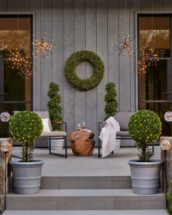 Outdoor Sculpted Planters