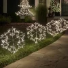 Outdoor Snowflake Pathway Lights