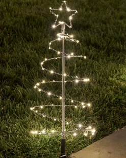 Outdoor Solar Tree Pathway Lights