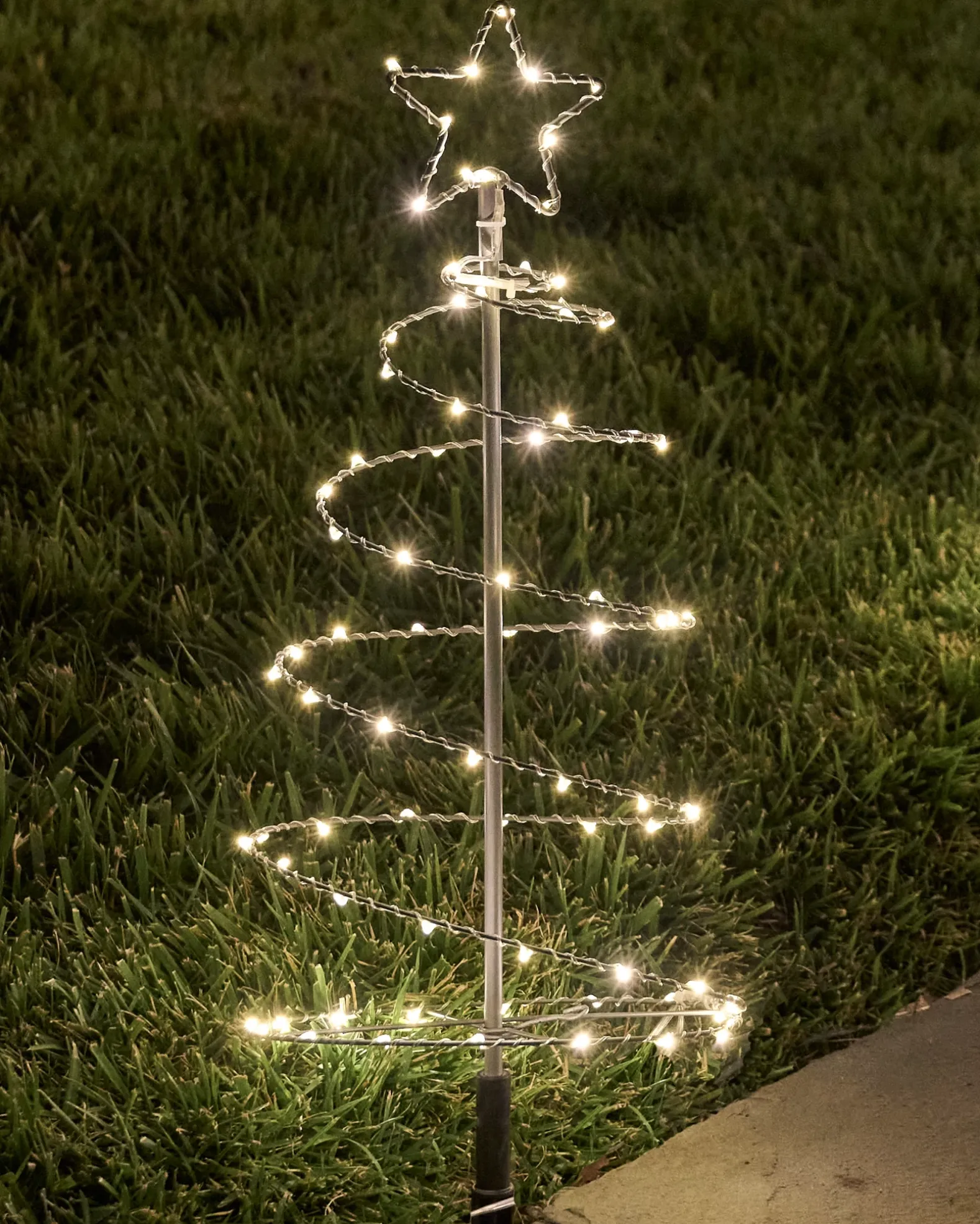 Outdoor Solar Tree Pathway Lights