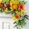 Outdoor Sunrise Dahlia Foliage
