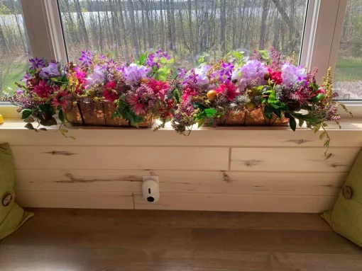 Outdoor Vibrant Summer Bloom Foliage