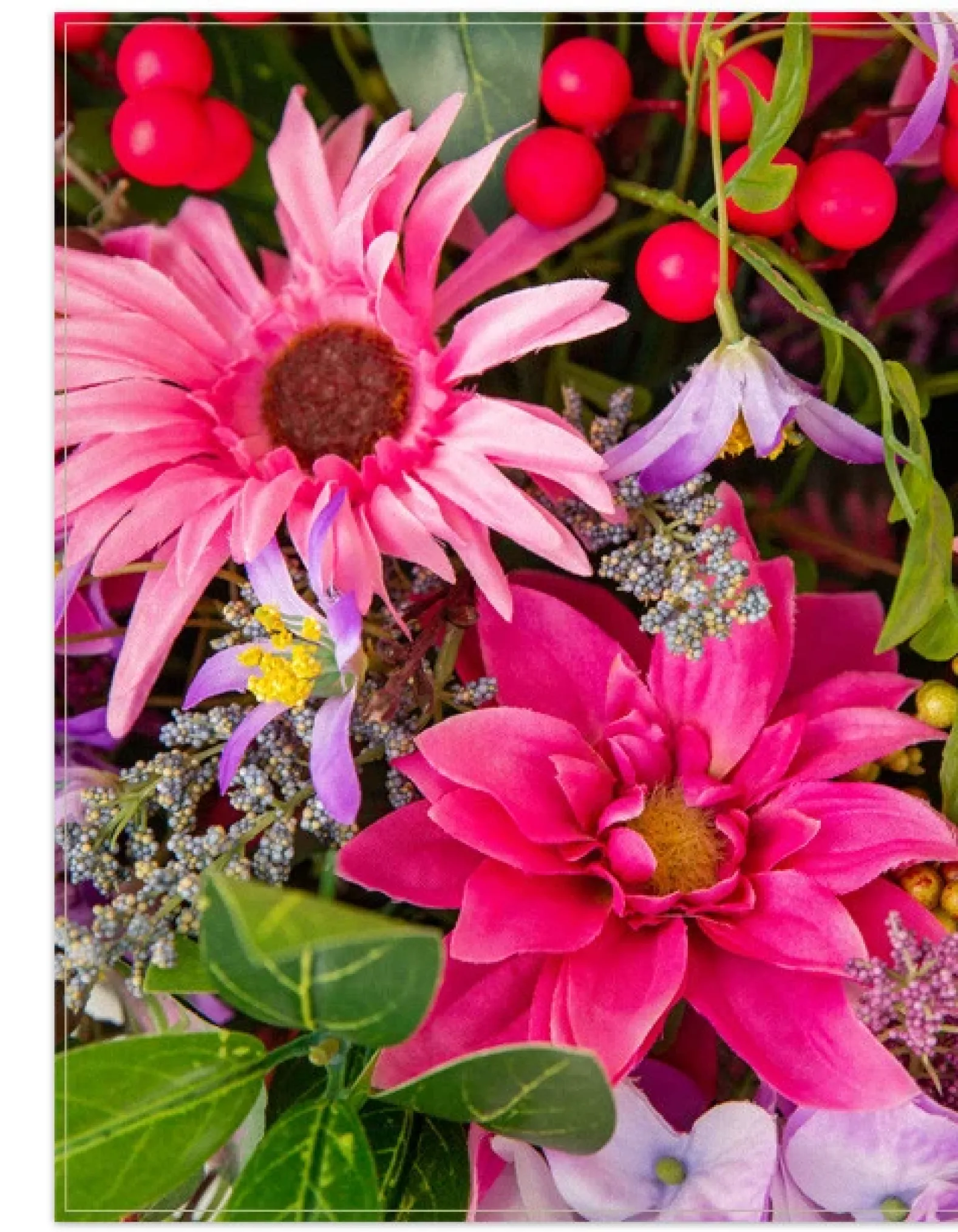Outdoor Vibrant Summer Bloom Foliage