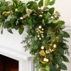 Outdoor White Berry Cypress Foliage