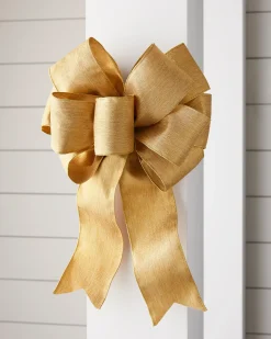Pre-Tied Christmas Tree Ribbon Bow Sets