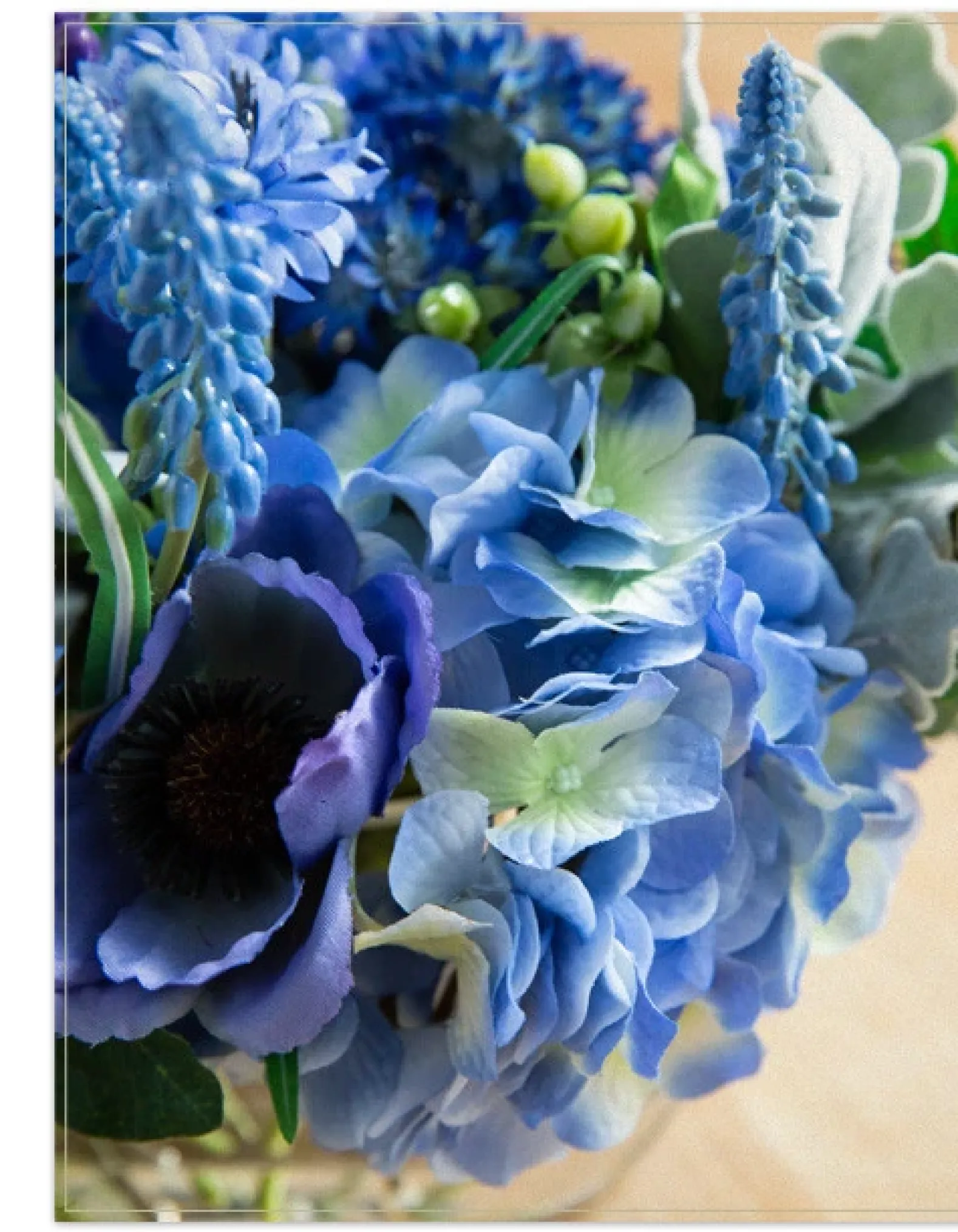 Rhapsody In Blue Floral